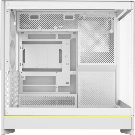 Montech hs02 midi tower behuizing (wit | 2x usb-a | 1x usb-c | rgb | tempered glass)