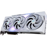 Msi geforce rtx 5080 16g gaming trio oc white grafische kaart (wit, 3x displayport, 1x hdmi)