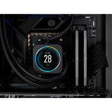 Corsair vengeance 32 gb ddr5-6000 (2x 16 gb) werkgeheugen (grijs, cmk32gx5m2b6000z30, expo)