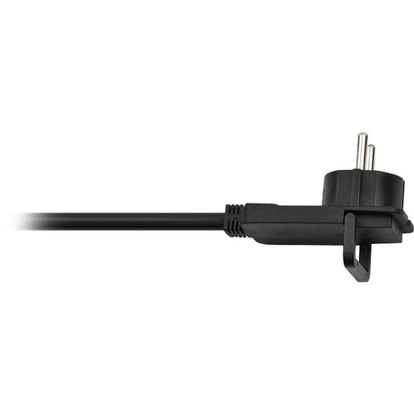 Brennenstuhl comfort-line plus, 4-voudig 4-voudige stekkerdoos (zwart, 4x stekker, met platte stekker, 2m h05vv-f 3g1,5)