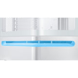 Asus prime ap202 midi tower behuizing (wit | 2x usb-a | 1x usb-c | rgb | tempered glass)