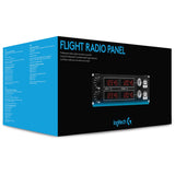 Logitech g saitek pro flight radio panel instrumentenpaneel (pc)