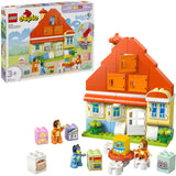 Lego ® duplo® bluey: huis van bluey en haar familie met geheugenspel - 10459