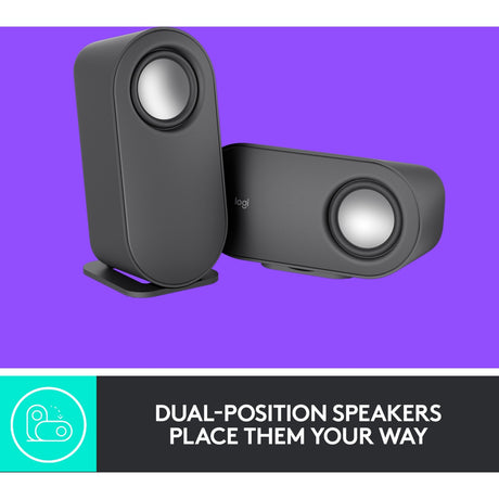 Logitech z407 bluetooth pc-luidspreker (zwart, bluetooth)