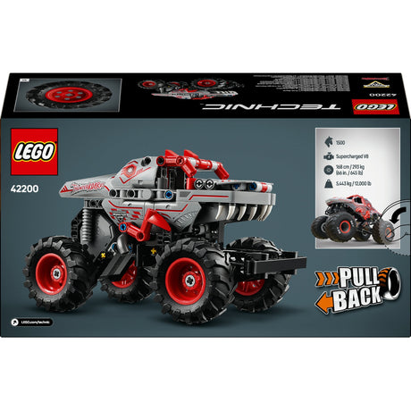 Lego technic monster jam™ thunderroarus™ pull-back truck - 42200