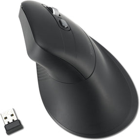 Kensington pro fit ergo my630 eq rechargeable mouse (zwart, 1000 - 2400 dpi, bluetooth, 2.4 ghz)