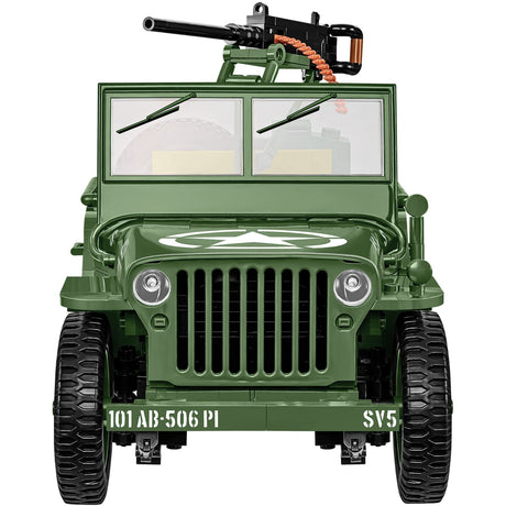 Cobi historical collection - willys mb constructiespeelgoed (schaal 1:12)