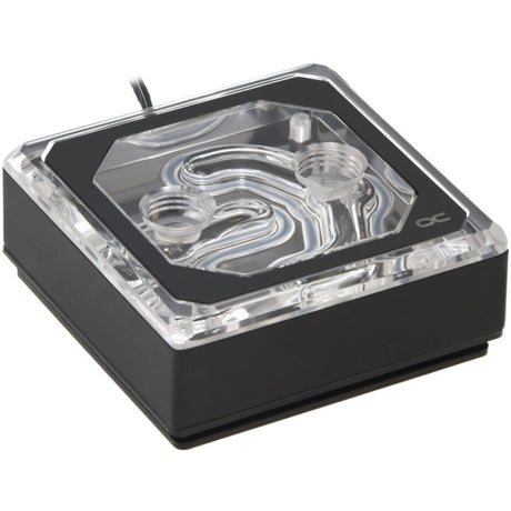 Alphacool eisblock xpx aurora edge acryl black cpu-koeler (transparant zwart)