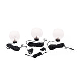 Ubbink multibright float drijvende lichtbol led ledlamp (transparant, 3 stuks)