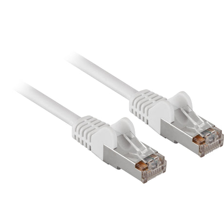 Goobay netwerkkabel rj-45 f utp met cat.5e (wit, 30 meter)