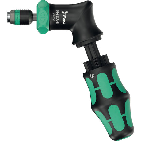 Wera kraftform kompakt pistol ra -r 2, 13‑delig bitset (zwart groen)