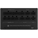 Nzxt c1000 gold atx 3.1 modulaire 1000 watt voeding (zwart, 1x 12v-2x6, 3x pcie)