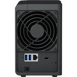 Synology diskstation ds223 nas (zwart, 1x 1gbe lan, 3x usb 3.2 gen 1)