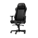 Dxracer master xl black epu leather gamestoel (zwart)