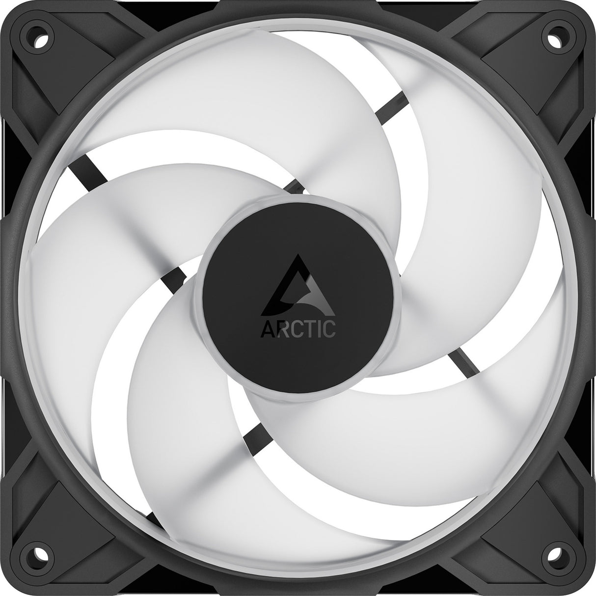 Arctic p12 pro reverse a-rgb case fans (zwart, 3 stuks, 120 x 120 x 27 mm, pwm)