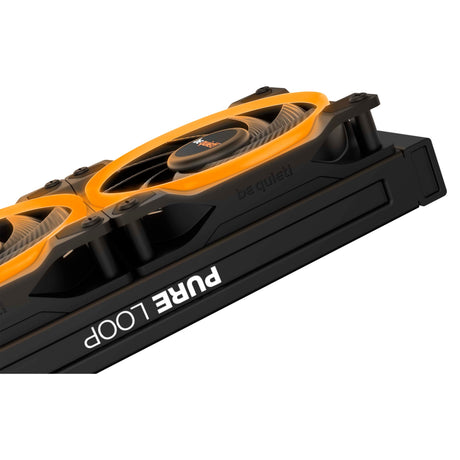 Be quiet! light wings pwm high-speed rgb case fans (zwart, 3 stuks, 120 x 120 x 25 mm)