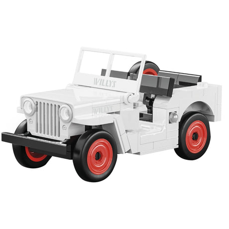 Cobi jeep willys cj-2a constructiespeelgoed (schaal 1:35)