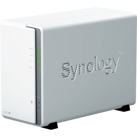 Synology diskstation ds223j nas (wit, 2x usb 3.2 gen 1)