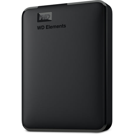 Wd elements portable 4 tb externe harde schijf (zwart, bu6y0040bbk-wesn, micro-usb-b 3.2 (5 gbit s))
