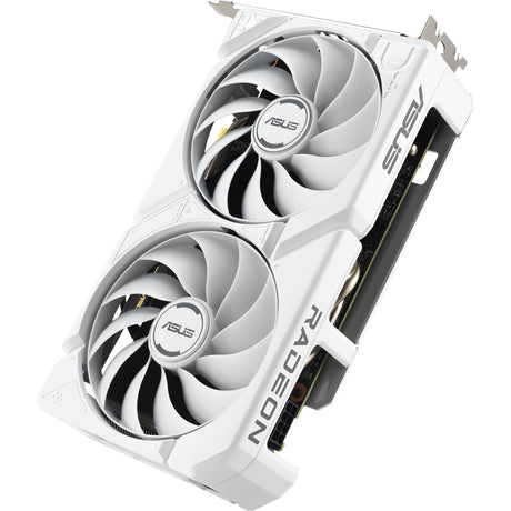Asus radeon rx 9060 xt dual white edition 16gb grafische kaart (wit, rdna4, gddr6, 2x displayport, 1x hdmi 2.1)
