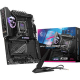 Msi mpg z890 carbon wifi socket 1851 moederbord (zwart, raid, 5gb-lan, 2.5gb-lan, wi-fi 7, bt, sound, atx)