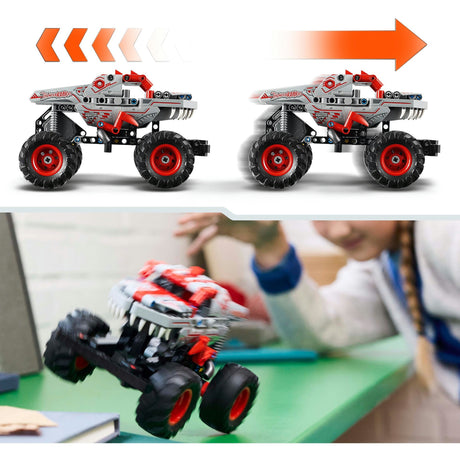Lego technic monster jam™ thunderroarus™ pull-back truck - 42200