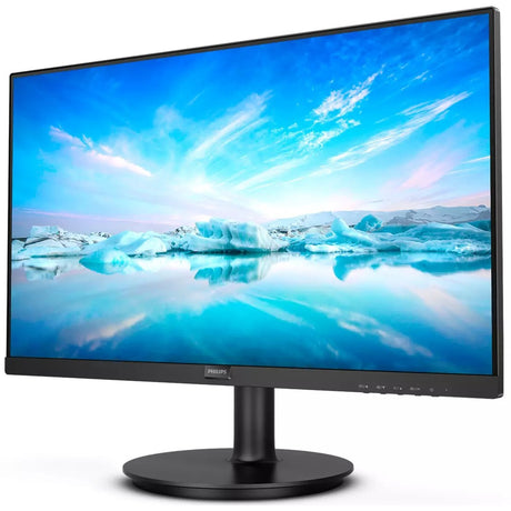Philips v line 222v8la 22 monitor (zwart, 1x displayport, 1x hdmi, 1x vga)