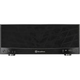 Silverstone sst-gd11b htpc behuizing (zwart | 2x usb-a | 1x usb-c)