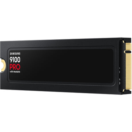 Samsung 9100 pro heatsink 4 tb ssd (mz-vap4t0cw, pcie gen 5.0 x4, nvme 2.0)