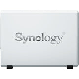 Synology diskstation ds223j nas (wit, 2x usb 3.2 gen 1)