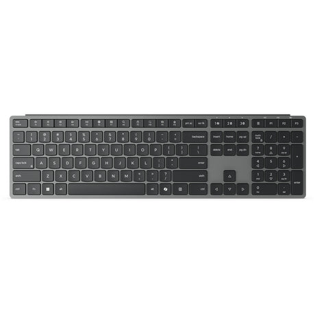 Lenovo 700 modern multi-device wireless keyboard-us euro103p desktopset (grijs, 100%, 2.4 ghz, bluetooth)