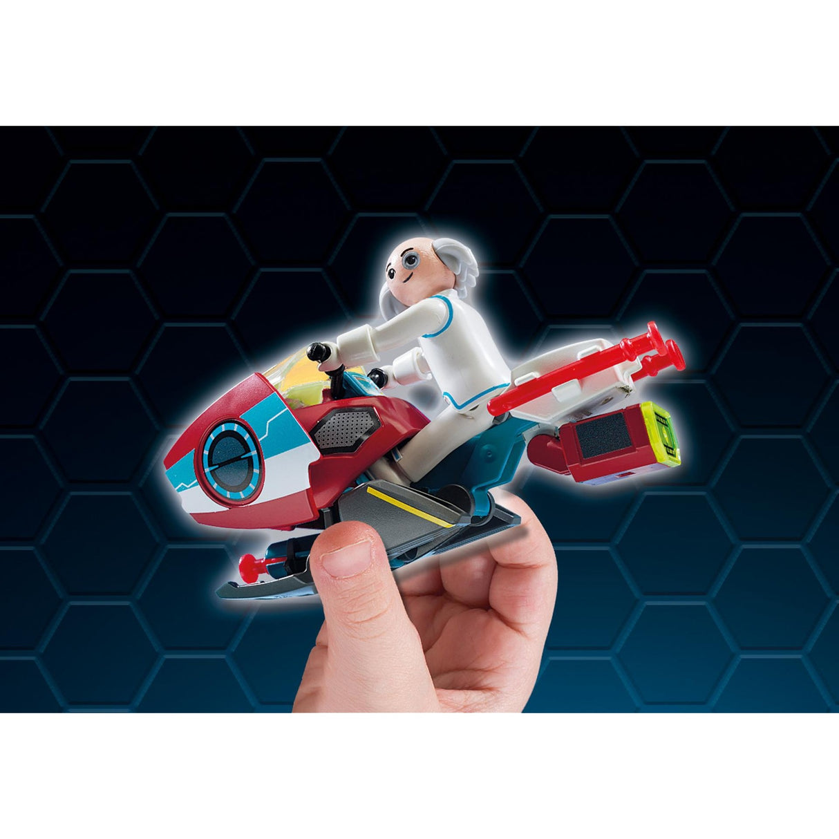 Playmobil super 4 - skyjet met dr. x robot constructiespeelgoed (9003)