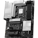 Msi pro z890-p wifi socket 1851 moederbord (zwart zilver, raid, 5gb-lan, wi-fi 7, bt, sound, atx)