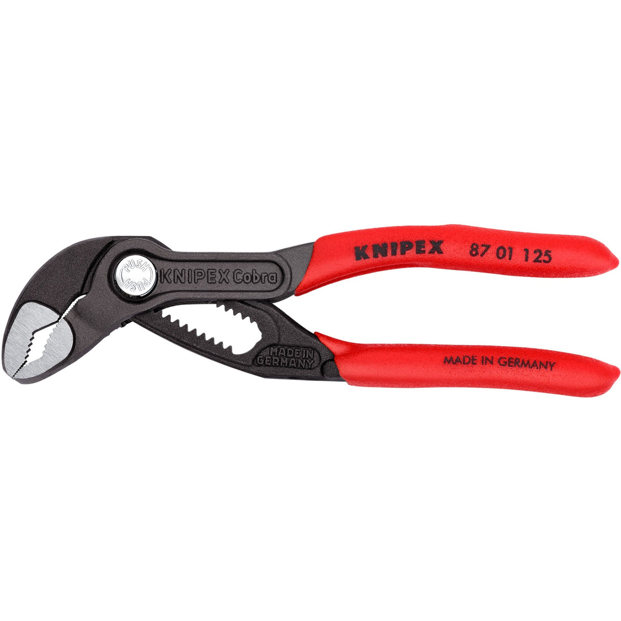 Knipex cobra - instelbare waterpomptang - 125mm - antislip handvat