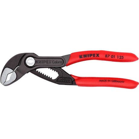 Knipex cobra - instelbare waterpomptang - 125mm - antislip handvat