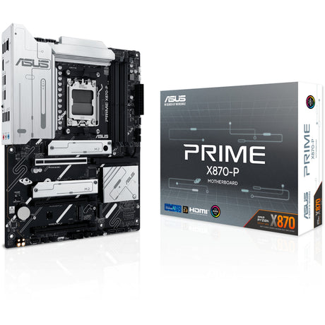 Asus prime x870-p socket am5 moederbord (2,5gb-lan, sound, atx)