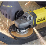 Stanley fatmax v20 18v haakse slijper (geel zwart, koffer, 2 accu's (4.0ah) en oplader (4a) inbegrepen)