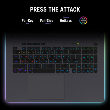 Asus rog strix g18 g815lr-s9103w 18 copilot+ gaming laptop (zwart grijs | core ultra 9 275hx | rtx 5070 ti | 32 gb | 2 tb ssd)