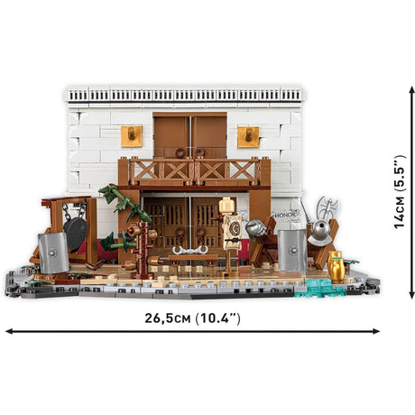 Cobi imperium romanum - gladiatorenschool constructiespeelgoed