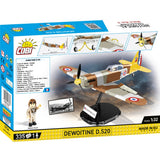 Cobi historical collection - dewoitine d.520 constructiespeelgoed (schaal 1:32)