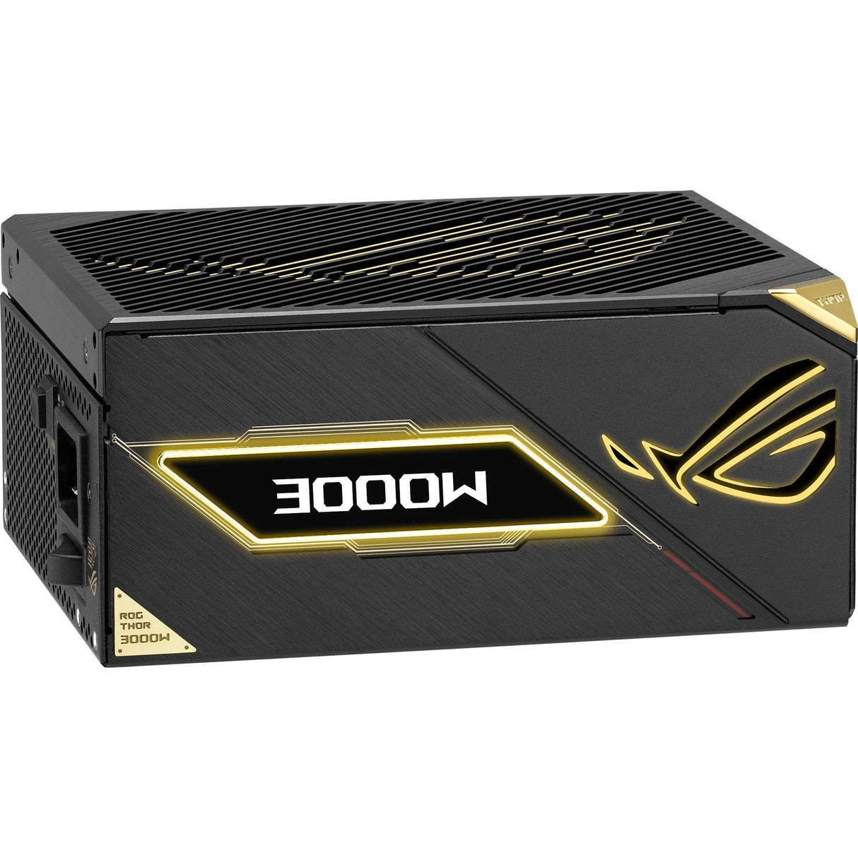 Asus rog thor titanium iii edition 20 (rog equalizer) modulaire 3000 watt voeding (zwart, 4x 12v-2x6, 3x pcie)