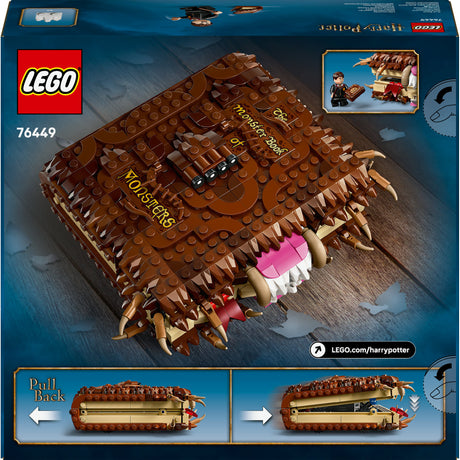 Lego harry potter het monsterlijke monsterboek speelgoed voor kinderen 76449