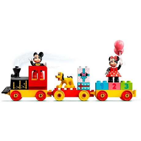Lego duplo | disney mickey %26 minnie verjaardagstrein, bouwbaar speelgoed voor peuters 10941
