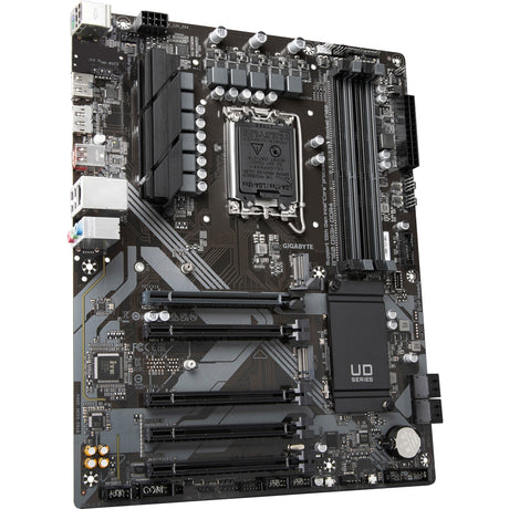 Gigabyte b760 ds3h ddr4 socket 1700 moederbord (zwart grijs, raid, gb-lan, sound, atx)