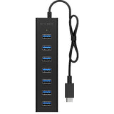 Icy box ib-hub1700-c3 usb-hub (zwart)