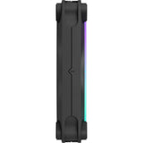 Fractal design momentum 12 rgb case fan (zwart, 120 x 120 x 25 mm, pwm)