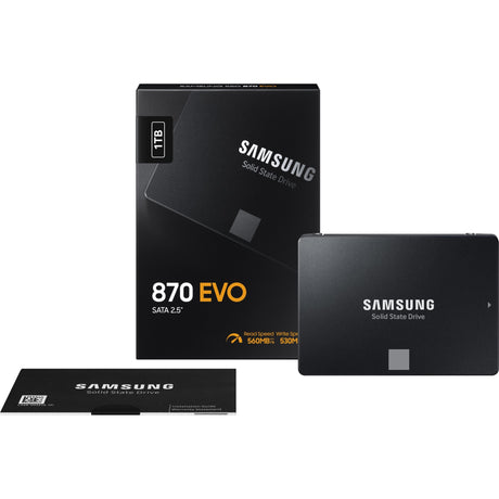 Samsung 870 evo 1 tb ssd (mz-77e1t0b eu, sata 600)