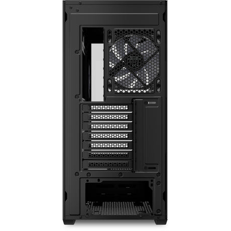 Sharkoon sk6 argb midi tower behuizing (zwart | 2x usb-a | rgb | tempered glass)