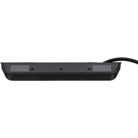Brennenstuhl ®estilo hoekaansluitdoosstrook met usb laadfunctie 4-weg 2x b eschermend contactdoos 2x euro zilver zwart