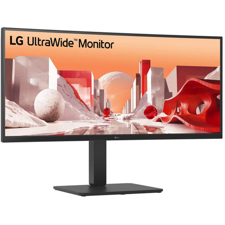 Lg ultrawide 34ba85qe 34 curved monitor (zwart, 2x hdmi, displayport, 4x usb-a, usb-b, usb-c, rj-45)